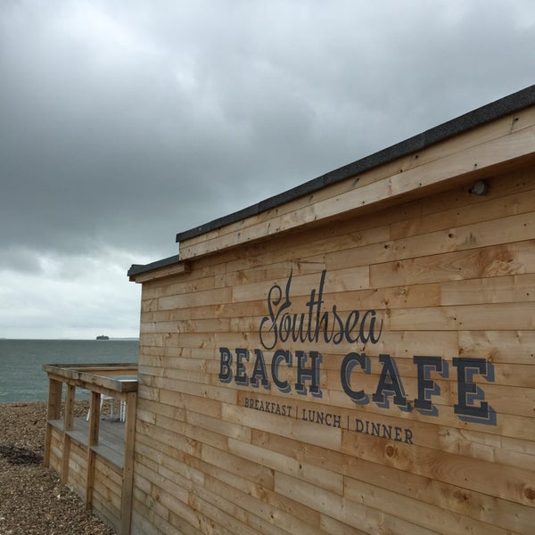 Photo taken at Southsea Beach Cafe by Nina P. on 10/23/2014