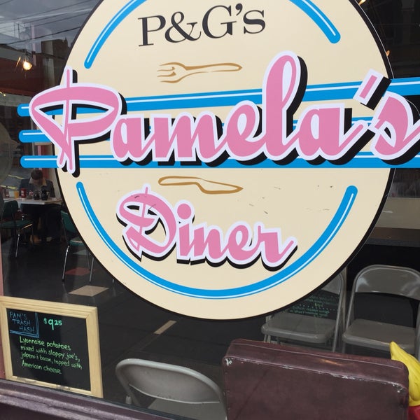 Photo taken at Pamela&#39;s P&amp;G Diner by Chris on 1/16/2017