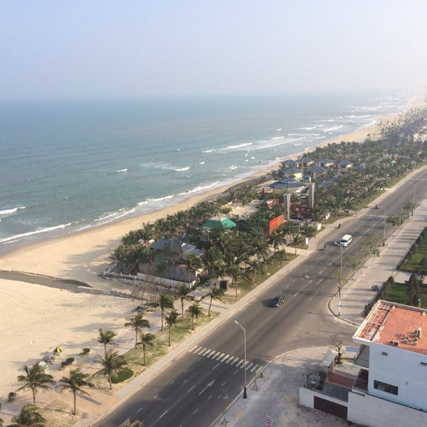 1/6/2014 tarihinde Fanny T.ziyaretçi tarafından Holiday Beach Hotel Danang Hotel &amp; Resort'de çekilen fotoğraf