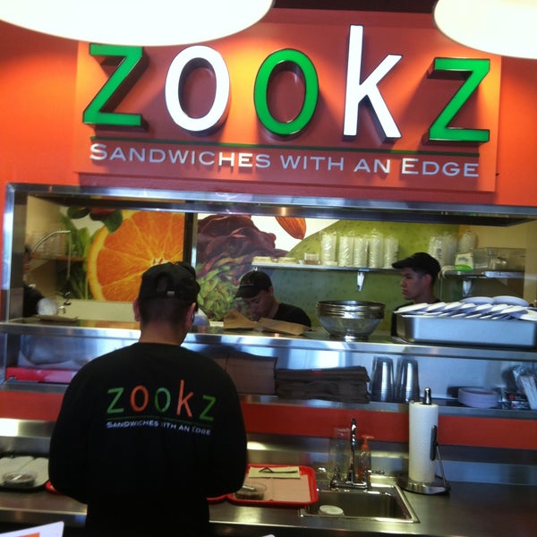 Photo taken at Zookz - Sandwiches with an Edge by greg r. on 5/7/2013