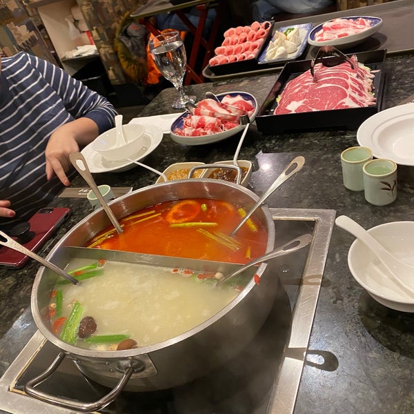 Photo taken at Happy Lamb Hot Pot, San Francisco 快乐小羊 by Maggy T. on 1/7/2020