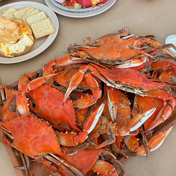 Photo taken at Fisherman&#39;s Crab Deck by Fristt T. on 5/26/2022