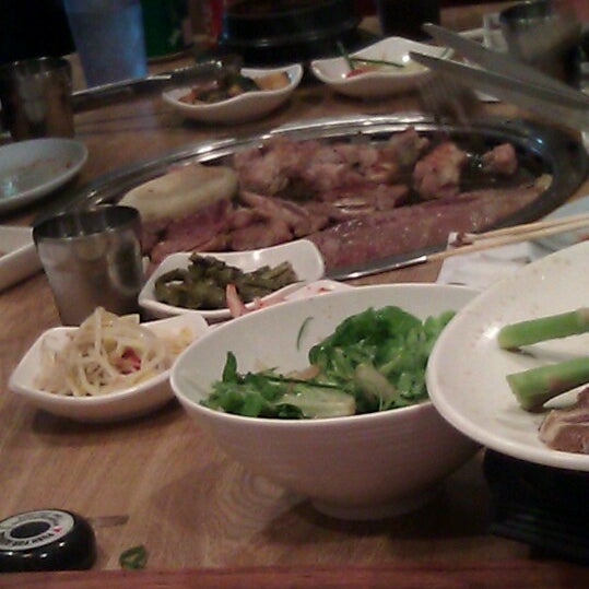 Photo taken at Shin Jung Restaurant by Cj D. on 4/29/2013