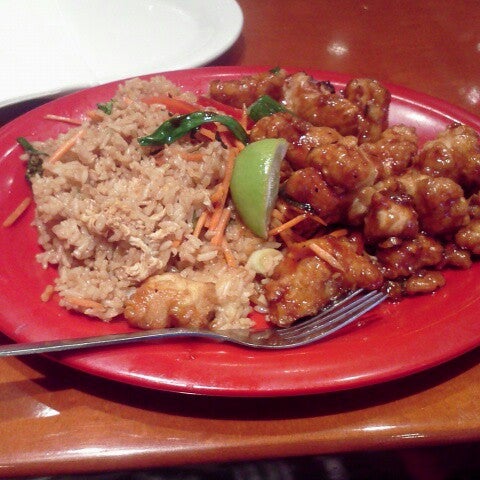 Thai Dynamite with fried rice