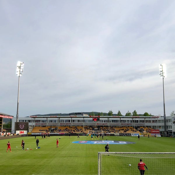 Photo taken at Åråsen Stadion by Tormod S. on 5/21/2018