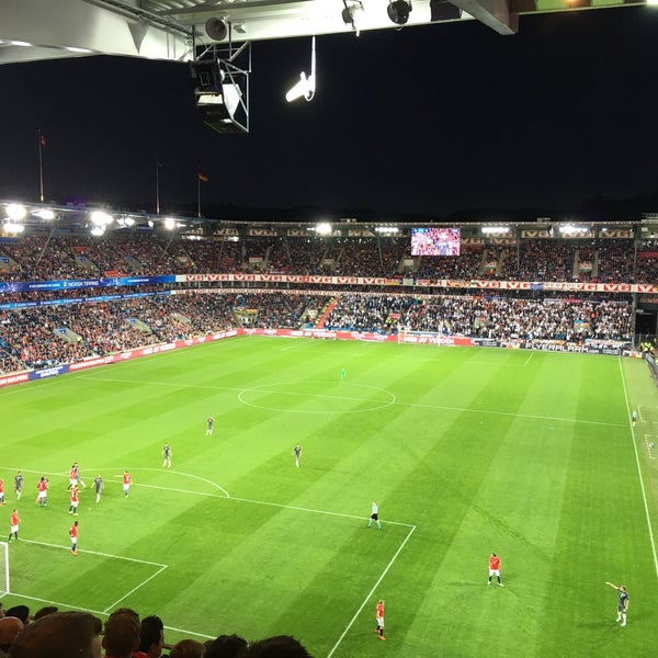 Photo taken at Ullevaal Stadion by Tormod S. on 9/4/2016