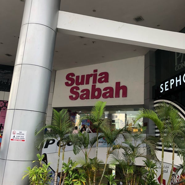 Photo taken at Suria Sabah Shopping Mall by Yuko N. on 10/13/2019