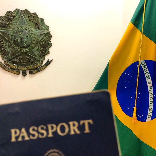 Photo taken at Consulate General of Brazil in New York by Nick J. on 2/24/2015