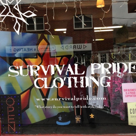 Photo taken at Survival Pride Clothing by Tina M. on 12/11/2012