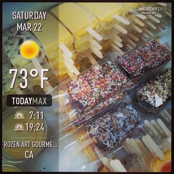 รูปภาพถ่ายที่ Frozen Art Gourmet Ice Cream โดย Frozen A. เมื่อ 3/22/2014