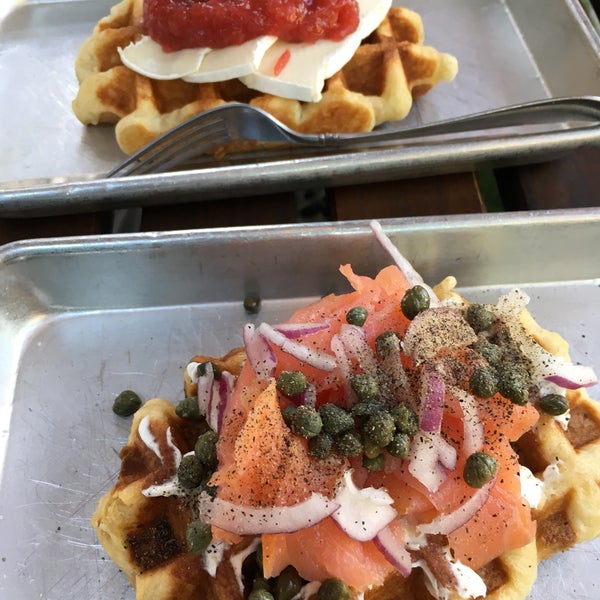 Photo taken at Atypical Waffle Company by Naty on 4/21/2018