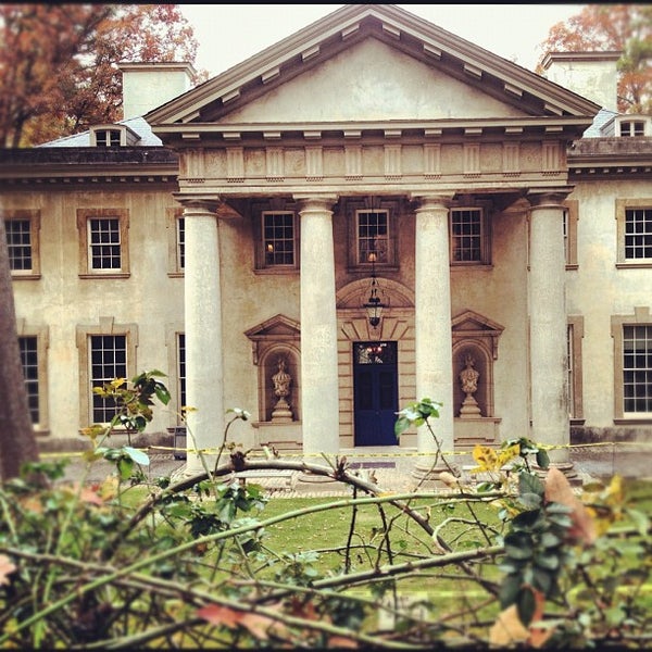 Photo taken at Atlanta History Center - Swan House by Amy S. on 11/19/2012