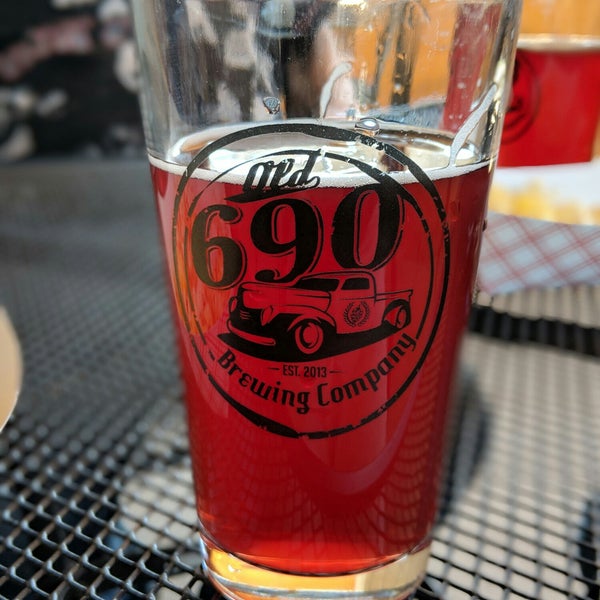 Photo taken at Old 690 Brewing Company by Travis M. on 3/31/2018