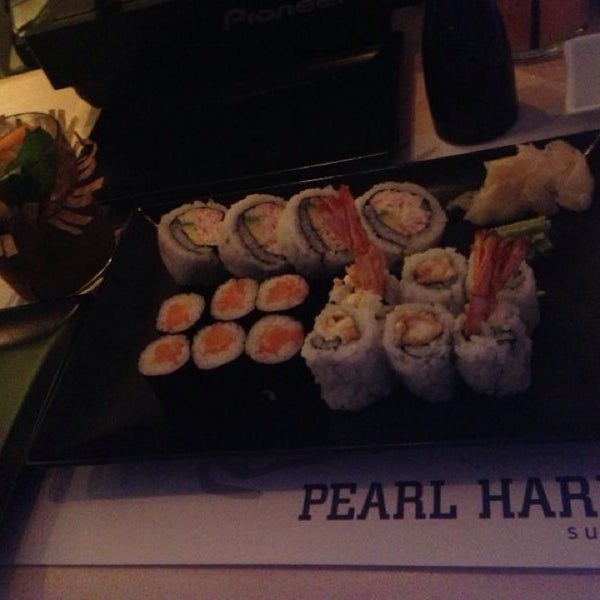 Photo taken at Pearl Harbor Sushi Bar by Ellie D. on 6/24/2013