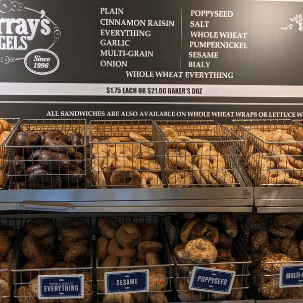 Photo taken at Murray&#39;s Bagels by Fred W. on 6/5/2021
