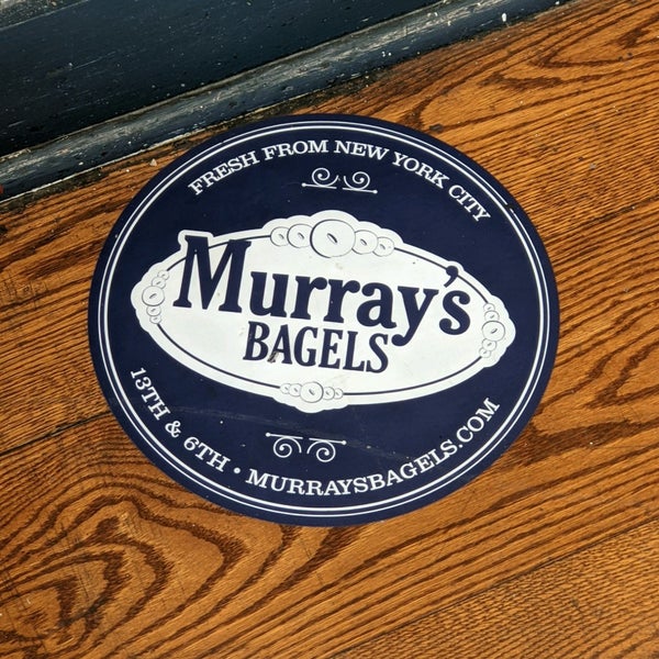 Photo taken at Murray&#39;s Bagels by Fred W. on 5/22/2021