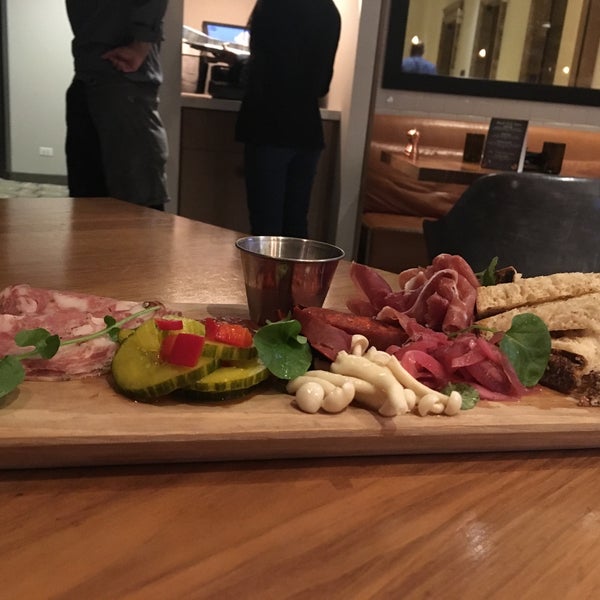 Late evening charcuterie