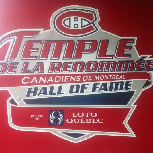 Photo taken at Montreal Canadiens Hall of Fame by Torsten W. on 10/20/2012