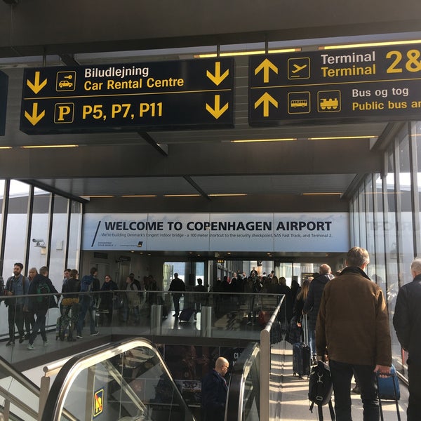 Photo taken at Copenhagen Airport (CPH) by Zata N. on 4/13/2018