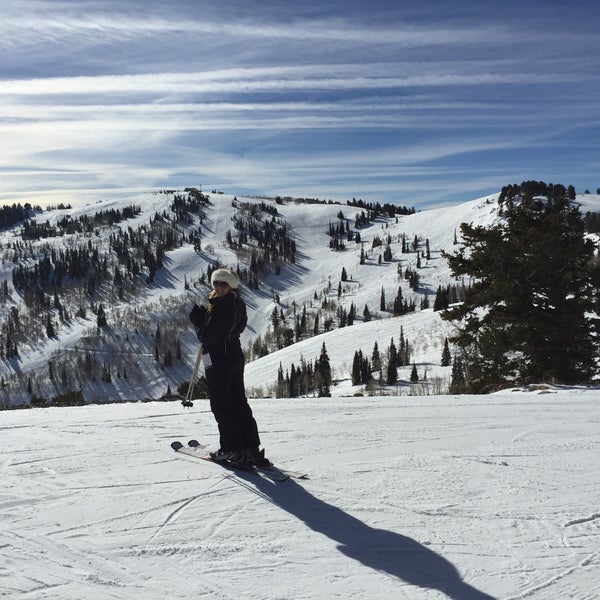 Photo taken at Powder Mountain by Megan O. on 2/14/2015