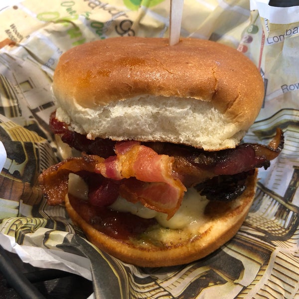 Photo taken at Wahlburgers by Yoo Sun S. on 1/5/2019
