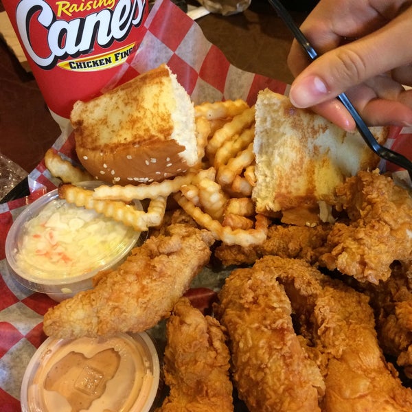 Photo taken at Raising Cane&#39;s Chicken Fingers by Crystal L. on 6/5/2016