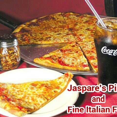 Photo taken at Jaspare&#39;s Pizza and Fine Italian Food - Stadium Drive by Kevin R. on 9/9/2013