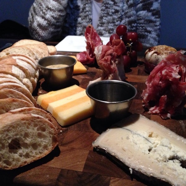Cheese and meat platter- nom nom!