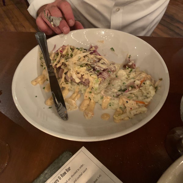 Photo taken at Boone&#39;s Fish House &amp; Oyster Room by Anna C. on 8/26/2019