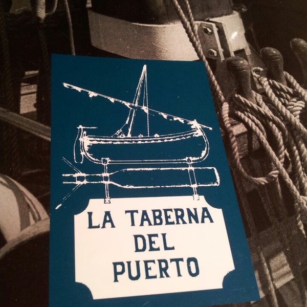 Photo taken at La Taberna del Puerto by Alex H. on 7/12/2014