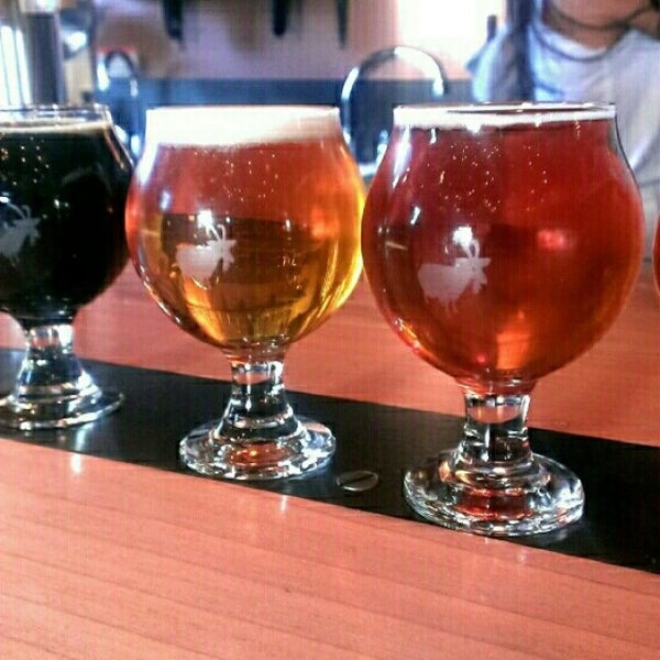 Photo taken at Iron Goat Brewing Co. by Tom on 8/27/2014