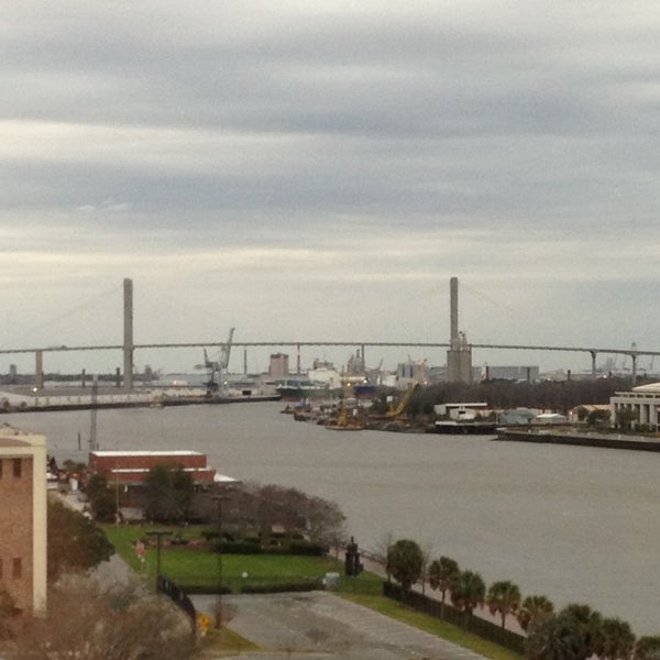 Photo taken at Marriott Savannah Riverfront by George B. on 2/13/2013