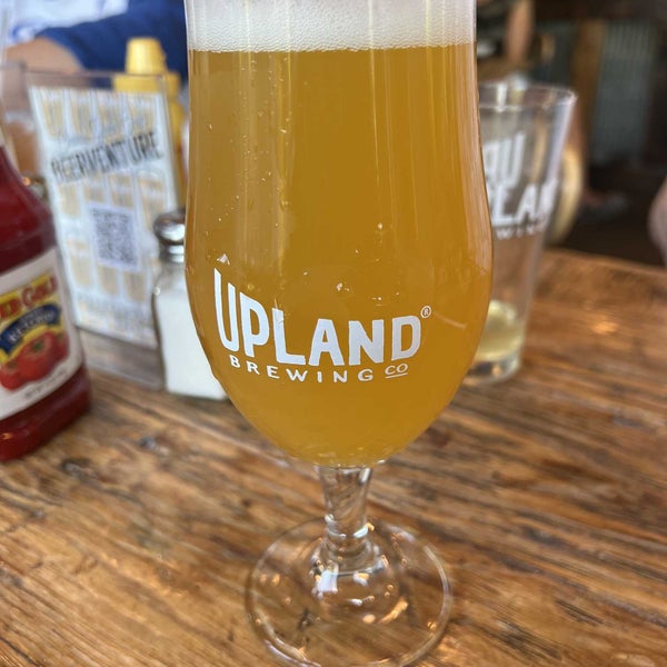 Photo taken at Upland Brewing Company Tap House by Dale H. on 6/3/2022