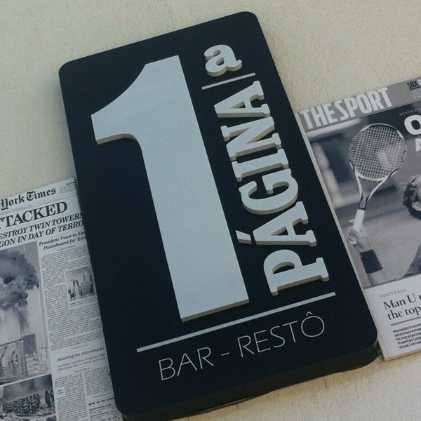4/6/2013에 Cika K.님이 Primeira Página Bar &amp; Restô에서 찍은 사진