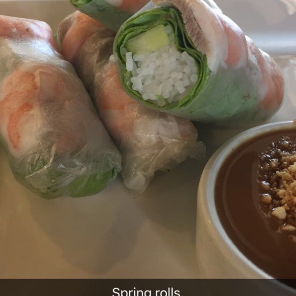 Love the traditional spring rolls and the tornado shrimp. Always happy and filling.