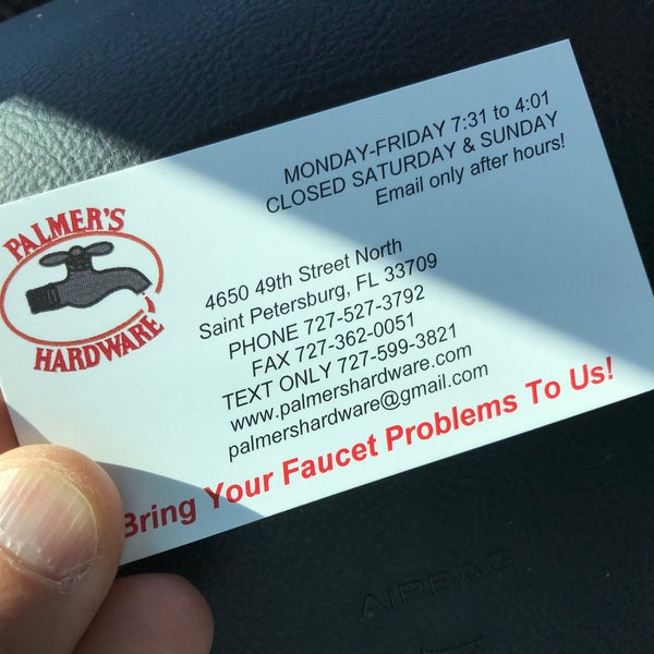 Palmer's Hardware Hardware Store in Saint Petersburg