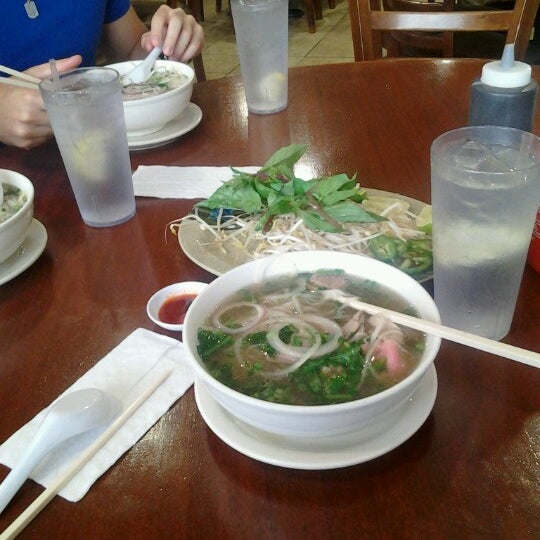 Photo taken at Pho Pasteur Restaurant by Aaron W. on 9/28/2012