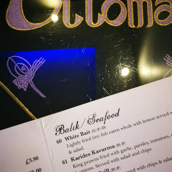 Ottoman Kebab House 193 Fulham Palace Rd