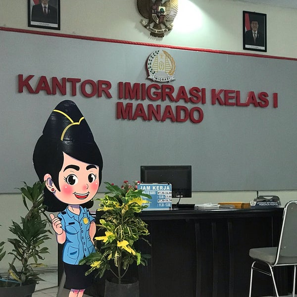 Kantor Imigrasi Kelas I Manado Jalan 17 Agustus