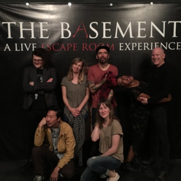 Снимок сделан в THE BASEMENT: A Live Escape Room Experience пользователем nicole c. 2/5/2018