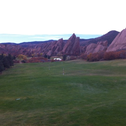 Photo taken at Arrowhead Golf Club by Jeffrey G. on 10/20/2012