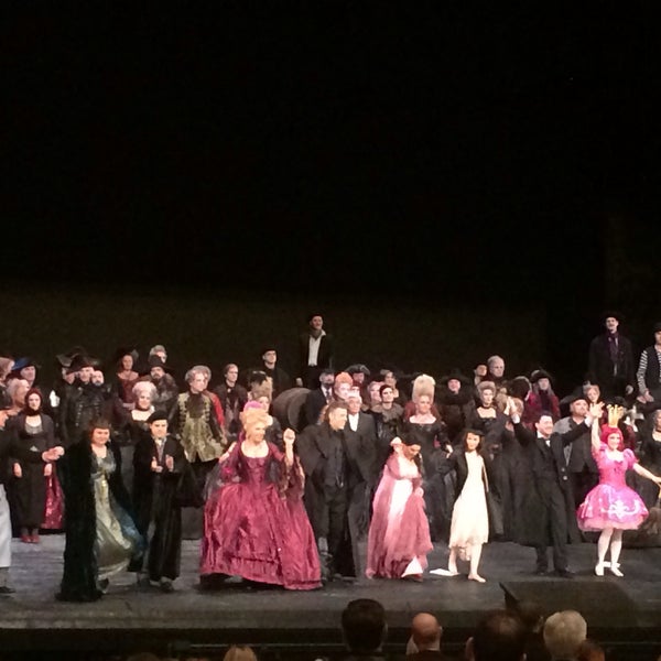 Photo taken at Metropolitan Opera by Elaine S. on 2/1/2015