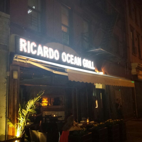 Photo taken at Ricardo Ocean Grill by Lilit K. on 8/25/2013