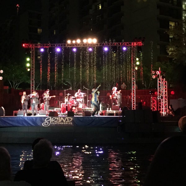 Photo taken at Grand Performances by Jamil T. on 8/2/2015