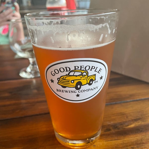 Photo taken at Good People Brewing Company by Joe D. on 5/26/2021