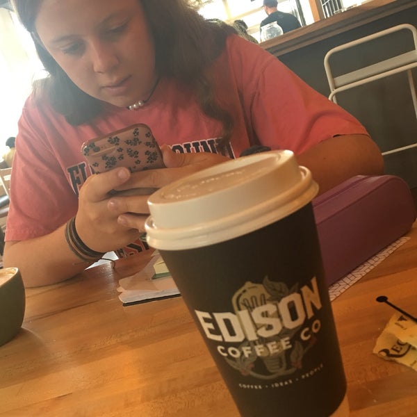 Photo taken at Edison Coffee Co by Joe D. on 7/6/2019