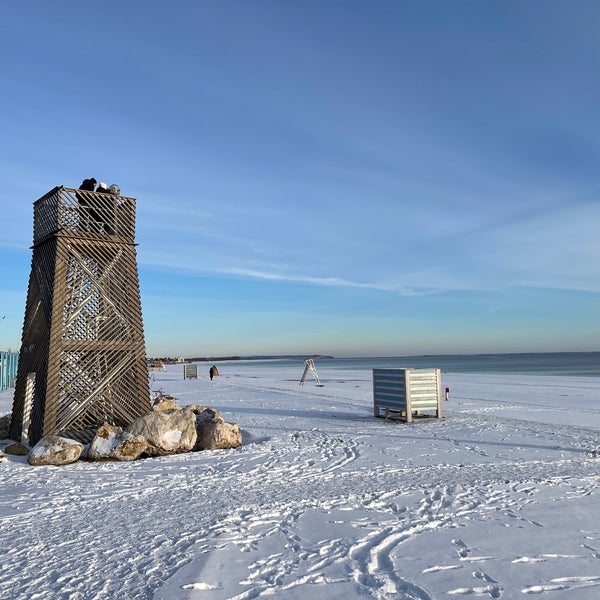 Камское море зимой