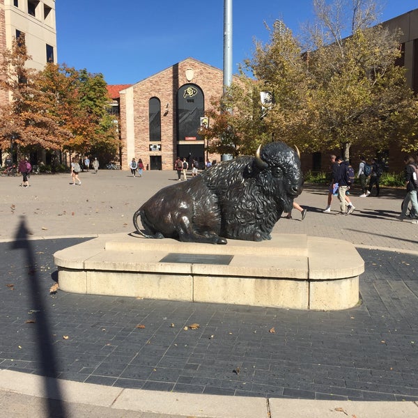 Photo taken at University of Colorado Boulder by Kelly M. on 10/17/2017