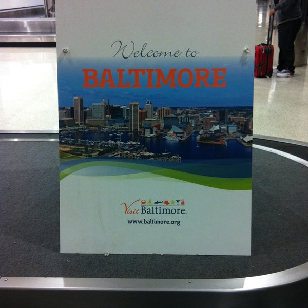 Photo taken at Baltimore/Washington International Thurgood Marshall Airport (BWI) by *pauline* on 4/23/2013