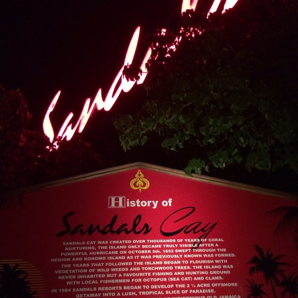 Sandals cay